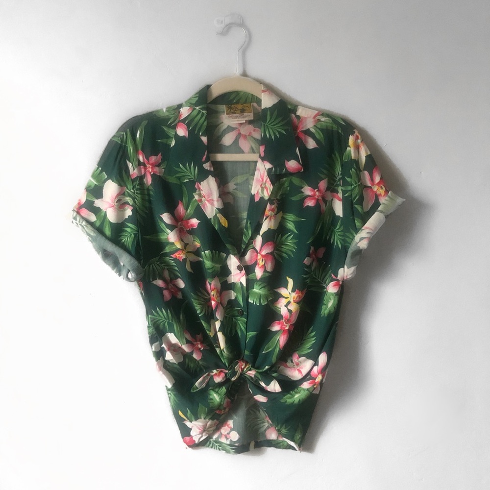 Winnie Fashion Button Down Hawaiian Shirt